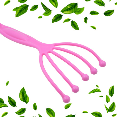 0268 Scalp Massager Handheld Portable Head Massager Deep Relax And Pressure Relief In Office Household And Tour Fathers Day And Mothers Day Gifts For Home Relaxation (1 Pc )