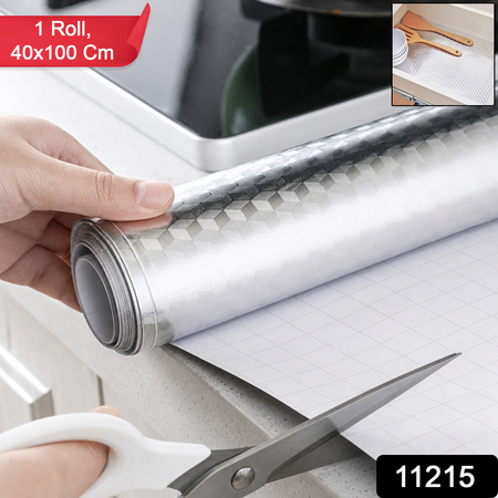 Aluminium Foil Paper Roll Kitchen Wrapping Food Storage Cooking Baking (1 Pc)