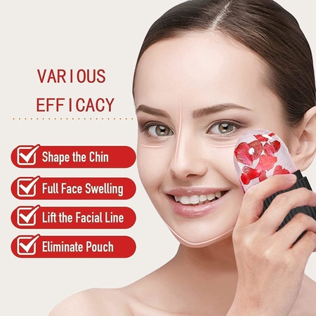 1224b Face Ice Roller Ice Roller For Face Ice Roller For Face Massager Face Ice Treatment Reduce Face Swelling And Under Eye Puffiness (Black)