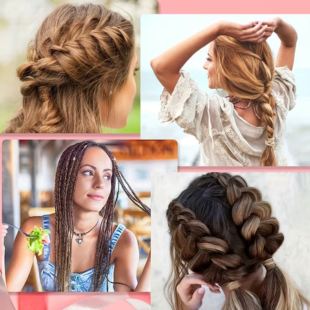 Multi-purpose Hair Styling Braiding Tool Set