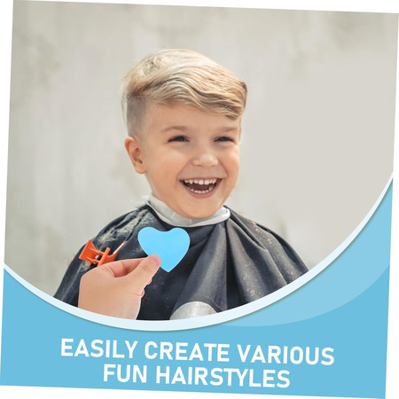 Haircut Design Stencil Set 6-in-1 Safe Hair Trimmer Molds