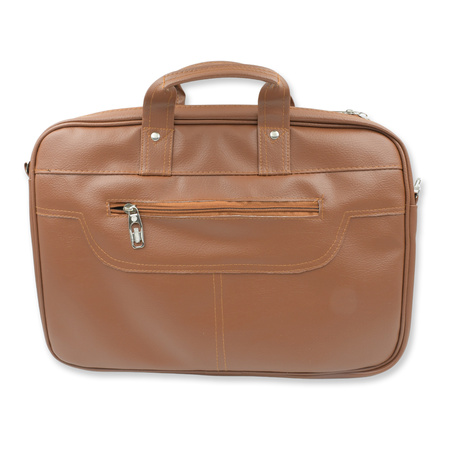 12573 Multipurpose Bag Shoulder Side Bag Office Laptop Faux Leather Executive Formal Laptop Macbook Messenger Office Travel Business Shoulder Hand Sling Bag For Men Women With Multiple Compartments