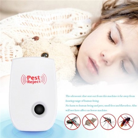 6035 Ultrasonic Pest Repeller To Repel Rats Cockroach Mosquito Home Pest Rodent