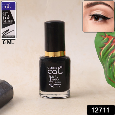 Premium Color Cat Get Feel Waterproof Eyeliner (8 Ml 1 Pc)
