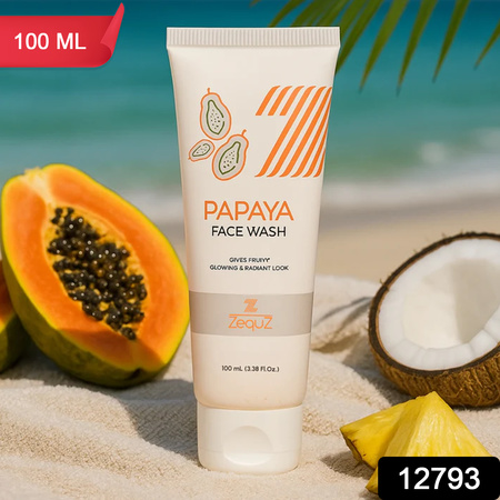 Zequz Papaya Face Wash - (100ml 1 Pc)