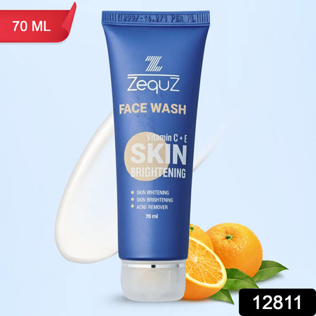 Zequz Vitamin C + E Brightening Face Wash - (1 Pc 70 Ml)