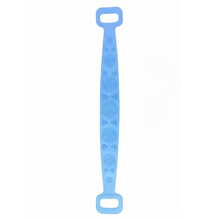 Long Silicone Body Back Scrubber Belt For Bath (1 Pc)