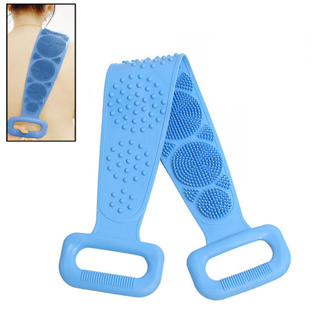 Silicone Body Scrubber Silicone Bath Body Brush (1 Pc 25 Inch)