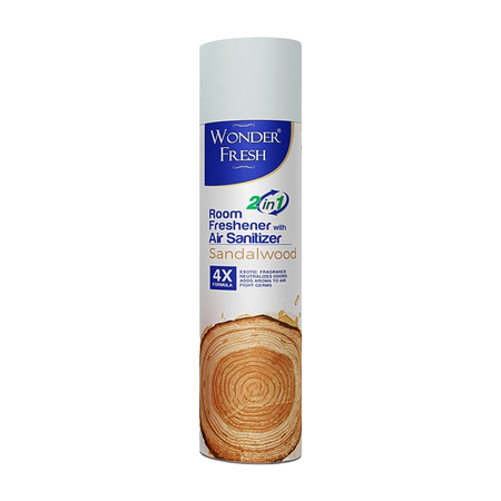 Fresh Air Freshener Spray Sandalwood Fragrance Long Lasting Fragrance For Home Office (Mix Fragrance 125 Gm)