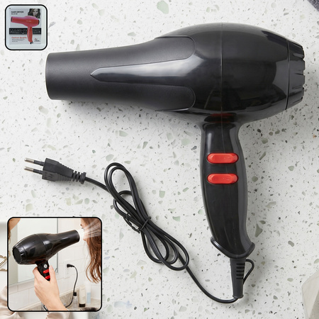 Portable Hair Dryer Compact Blow Dryer With Hot Cold Air For Home Salon (1 Pc)