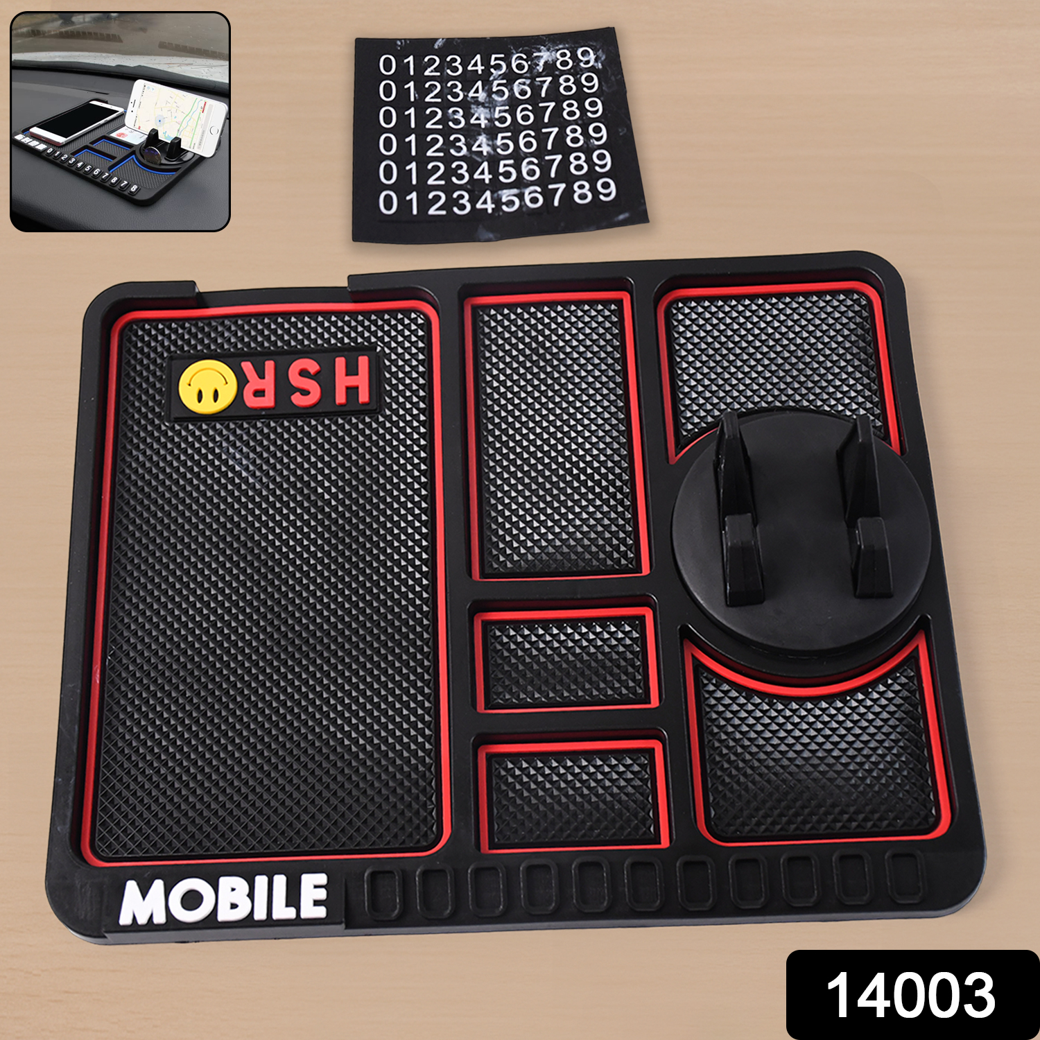 Car Dashboard Mat Mobile Phone Holder Mount