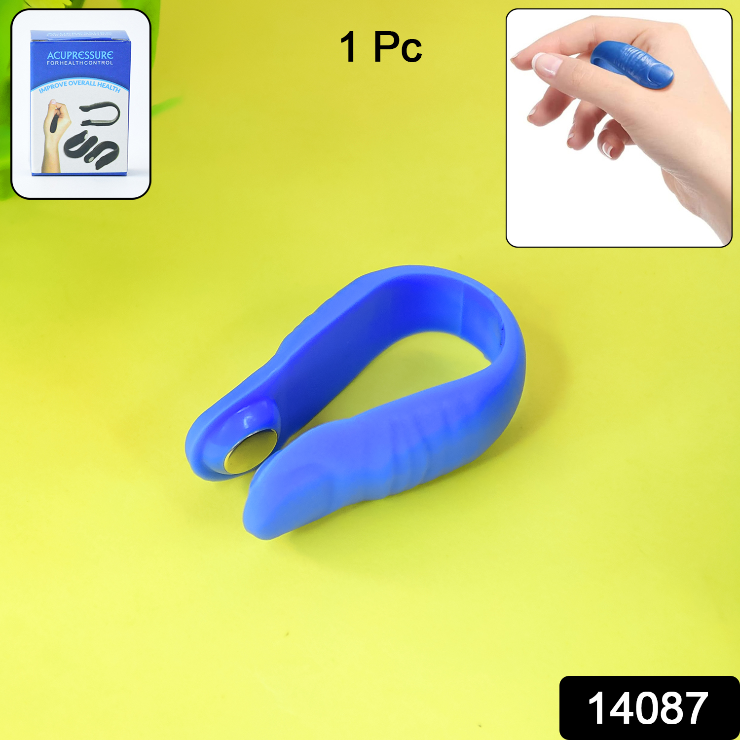 Plastic Magnetic Acupressure Clip (1 Pc)