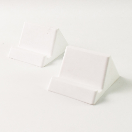 Compact Plastic Mobile Phone Holder Stand (2 Pc Mix Color)