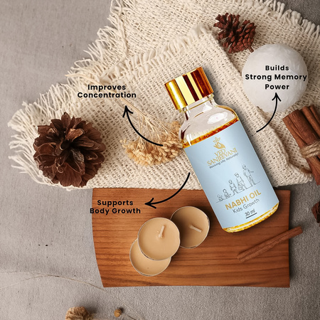 Ved Sanjeevani Nabhi Oil For Kids Growth (30ml 1 Pc)