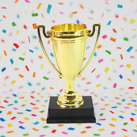 Golden Birthday Trophy You Are Great Happy Birthday Plastic Award With Base