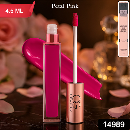 Og Beauty Petal Pink Moisture Lock Liquid Lipstick (4.5 Ml 1 Pc)