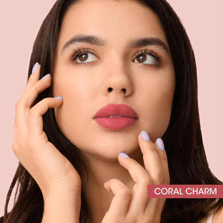 Og Beauty Coral Charm Moisture Lock Liquid Lipstick (4.5 Ml 1 Pc)
