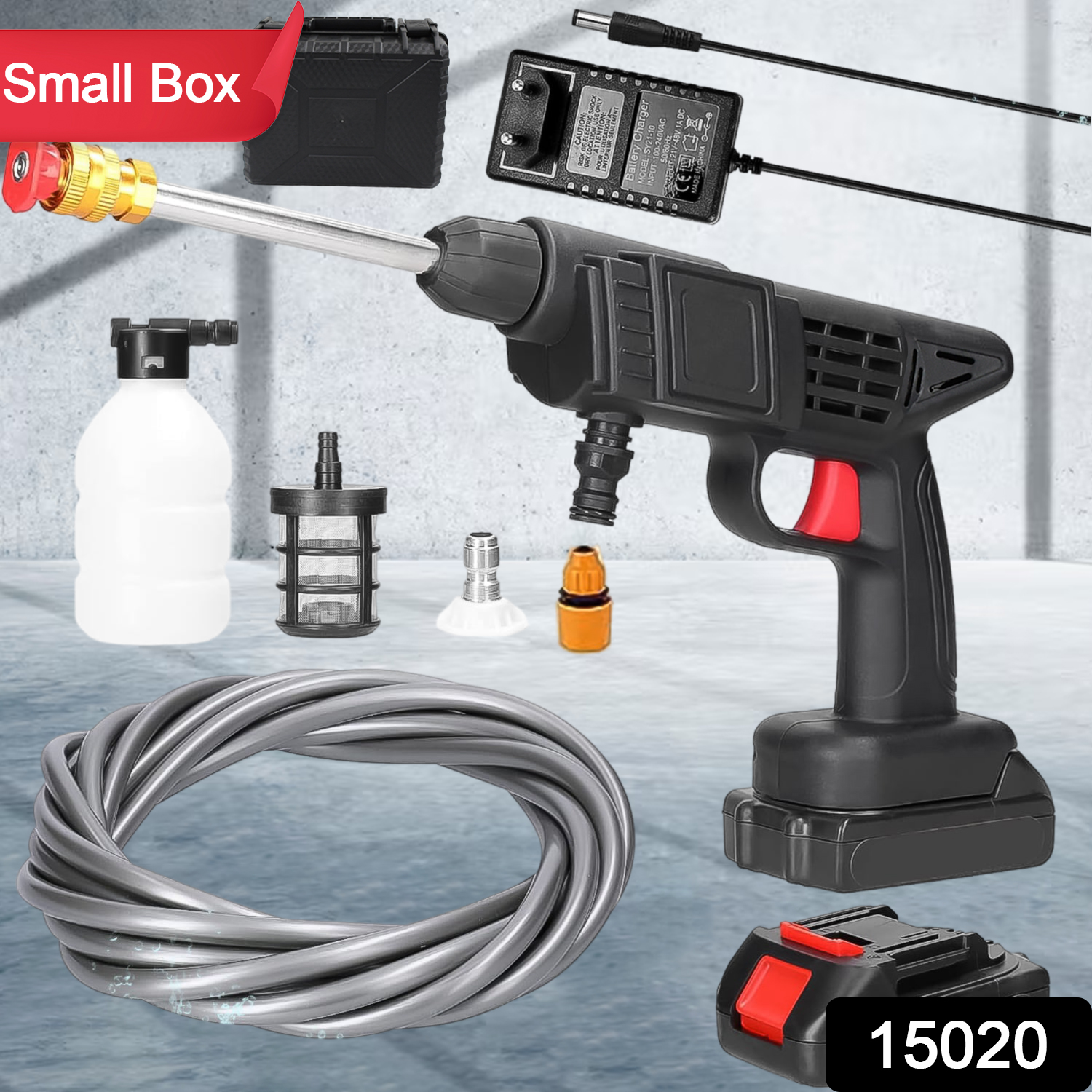 48v Car Washer Gun Water Spray Gun Car Washing Kit (48v With Small Box)