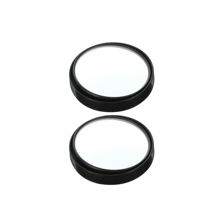 2 Pc Car Blind Spot Convex Side Mirror Set