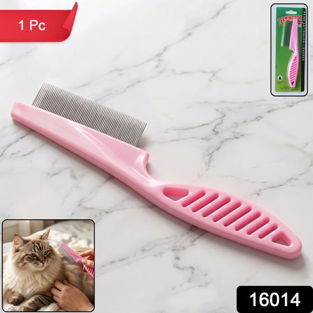 Pet Dog Hair Removal Tool Grooming Comb For Shedding  Fur Cleaning (1 Pc)