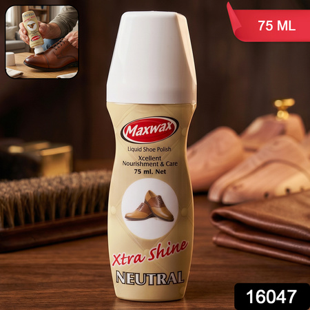 Maxwax Neutral Liquid Shoe Polish (1 Pc 75 Ml)