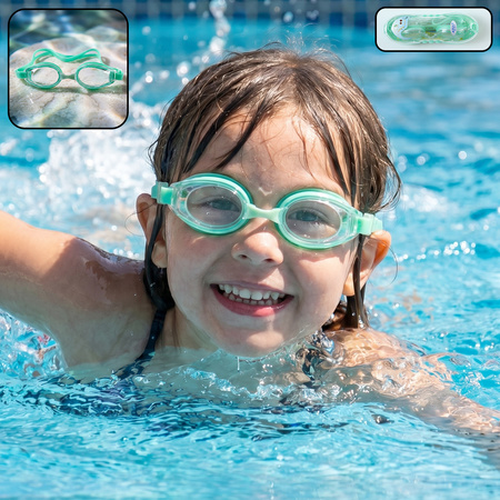 Kids Anti-fog Swimming Goggles With Adjustable Strap And Leak-proof Design 1 Pc