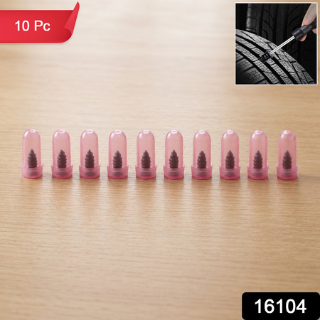 Car Biketire Puncture Repair Nail Screw (10 Pc Pink)