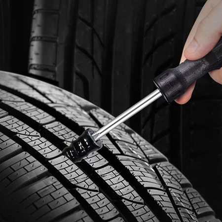 Car Biketire Puncture Repair Nail Screw (10 Pc Black)