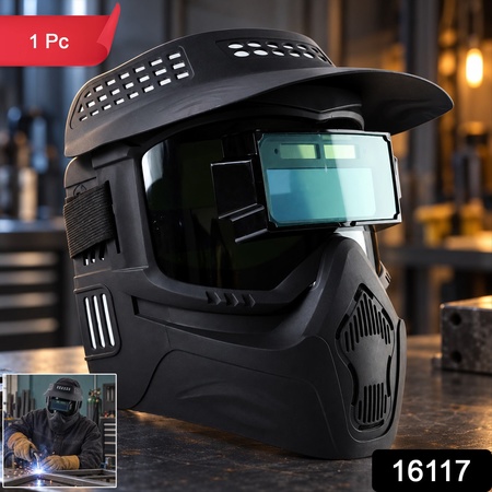 Automatic Dimming Welding Mask With Solar Powered Filter (1 Pc)