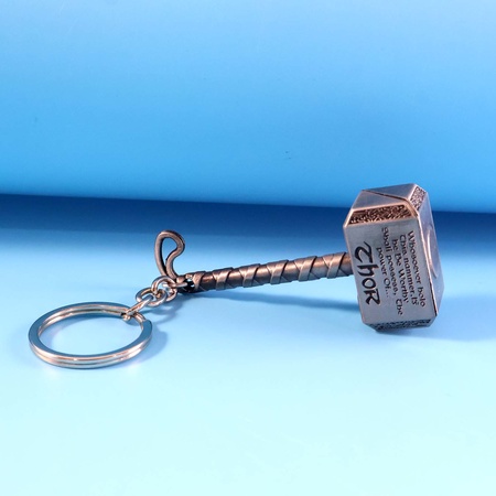 Big Metal Hammer Shape Keychain (1 Pc)