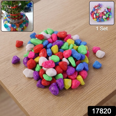 Multicolor Decorative Pebbles For Aquarium Vase Garden And Home Decor (1 Set)