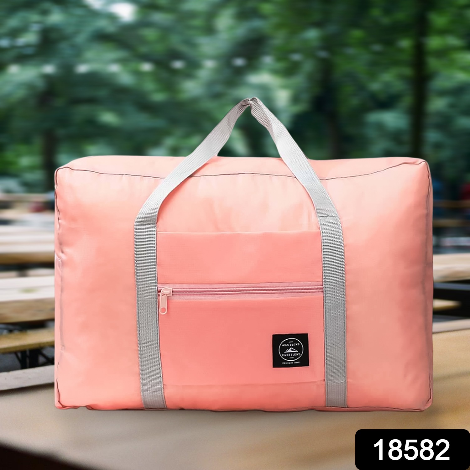 Large Capacity Luggage Bag Foldable Waterproof Travel Bag (1 Pc Mix Color)