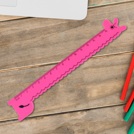 Cute Cartoon Giraffe Ruler Scale Meter Ruler Triangle Ruler (4 Pc Set)