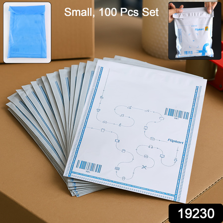 Flipkart Branded Security Courier Bags Small Size 100 Pcs Set