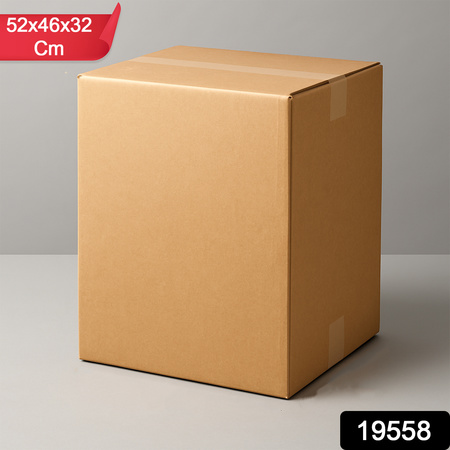 Heavy-duty Brown Box For Product Packing ( 52x46x32 Cm 1 Pc)