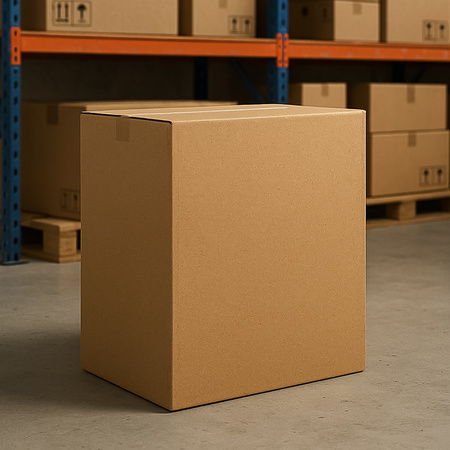Heavy-duty Brown Box For Product Packing ( 68x56x38cm 1 Pc)
