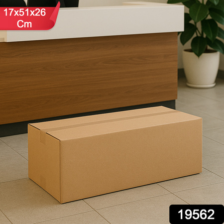 Heavy-duty Brown Box For Product Packing (17x51x26 Cm 1 Pc)