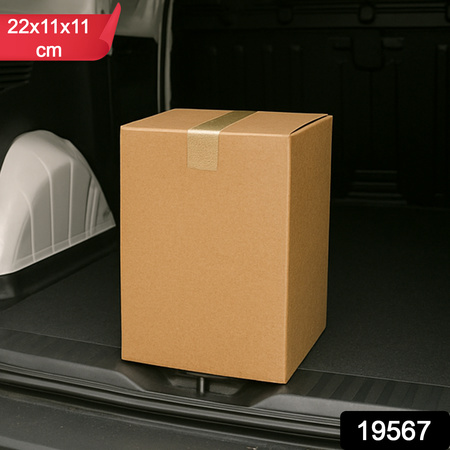 Heavy-duty Brown Box For Product Packing (22x11x11 Cm 1 Pc)