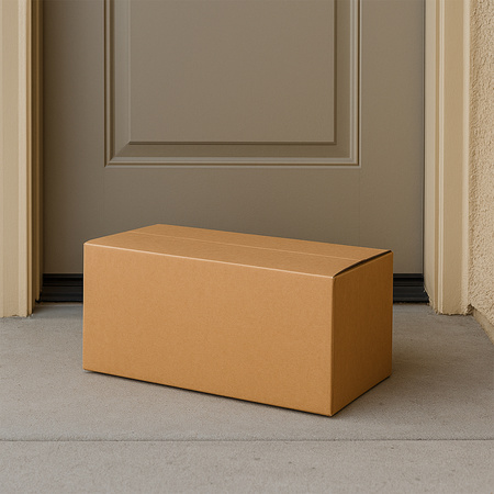 Heavy-duty Brown Box For Product Packing(20x37x20 Cm 1 Pc)