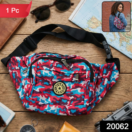 Stylish Multi-purpose Waist Bag Cross-body Sling Pouch (1 Pc)