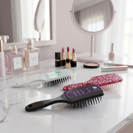Premium Kids Hair Brush With Fun And Colorful Designs (1 Pc Mix Design)