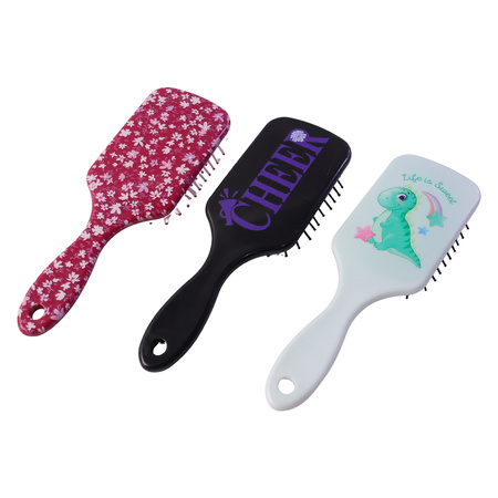 Premium Kids Hair Brush With Fun And Colorful Designs (1 Pc Mix Design)