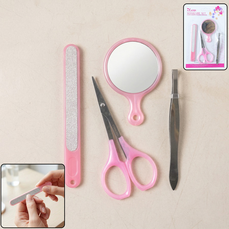 4 In 1 Manicure Pedicure Grooming Kit