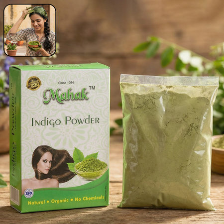 Natural Indigo Powder For Traditional Hair Care 80 Gm
