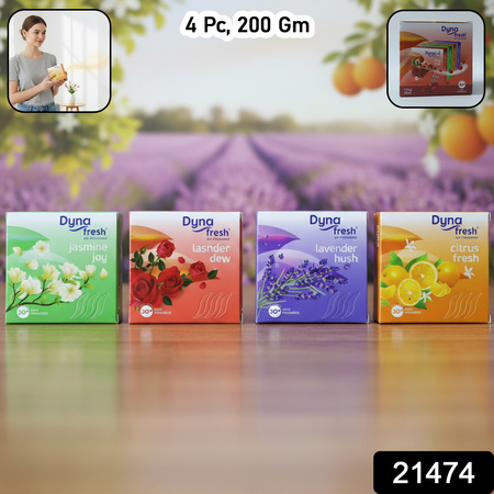 Mix Fragrance Air Freshener Combo (4 Pc 200gm 50gm Per Pkt)