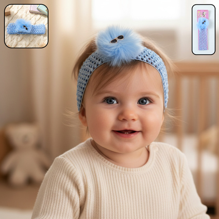 Baby Girls Cute Hair Band With Soft Elastic Stretch Headband (1 Pc)