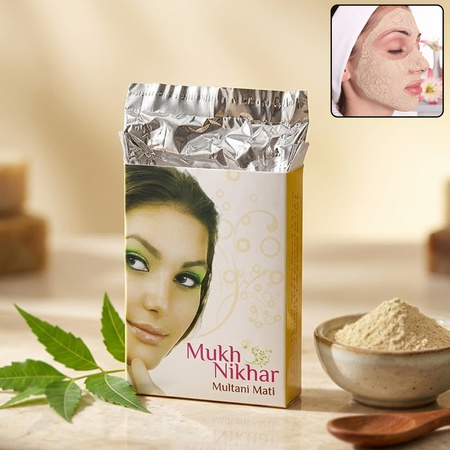 Mukh Nikhar Multani Mati Powder (1 Pc 100 Gm)