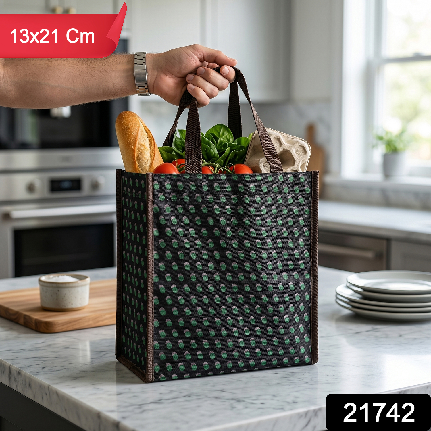 Reusable Multipurpose Carry Bag (1 Pc 23x22 Cm)