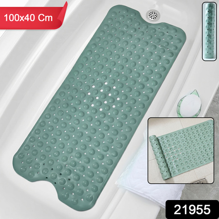 Non-slip Suction Cup Bath Mat (1 Pc 100x40 Cm)