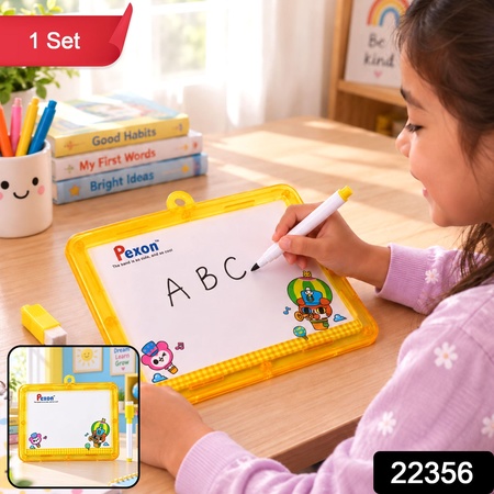 Reusable Kids Writing And Drawing Slate With Marker Eraser For Learning Practice